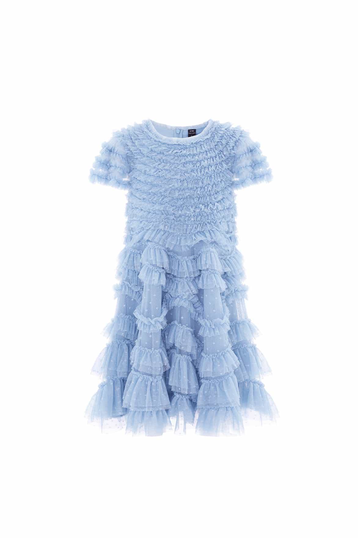 Wild Rose Ruffle Kids Dress