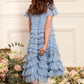 Wild Rose Ruffle Kids Dress