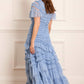 Wild Rose Short Sleeve Gown