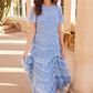 Wild Rose Short Sleeve Gown