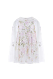 Wisteria Sequin Cape Kids Dress