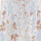 Wisteria Shimmer Georgette Ankle Gown
