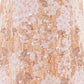 Wisteria Shimmer Georgette Ankle Gown