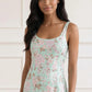 Wisteria Shimmer Georgette Ankle Gown